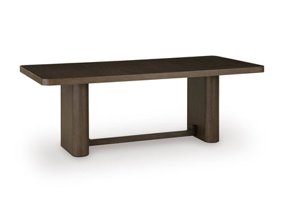 Darimore Rectangular Dining Room Table and 6 Chairs