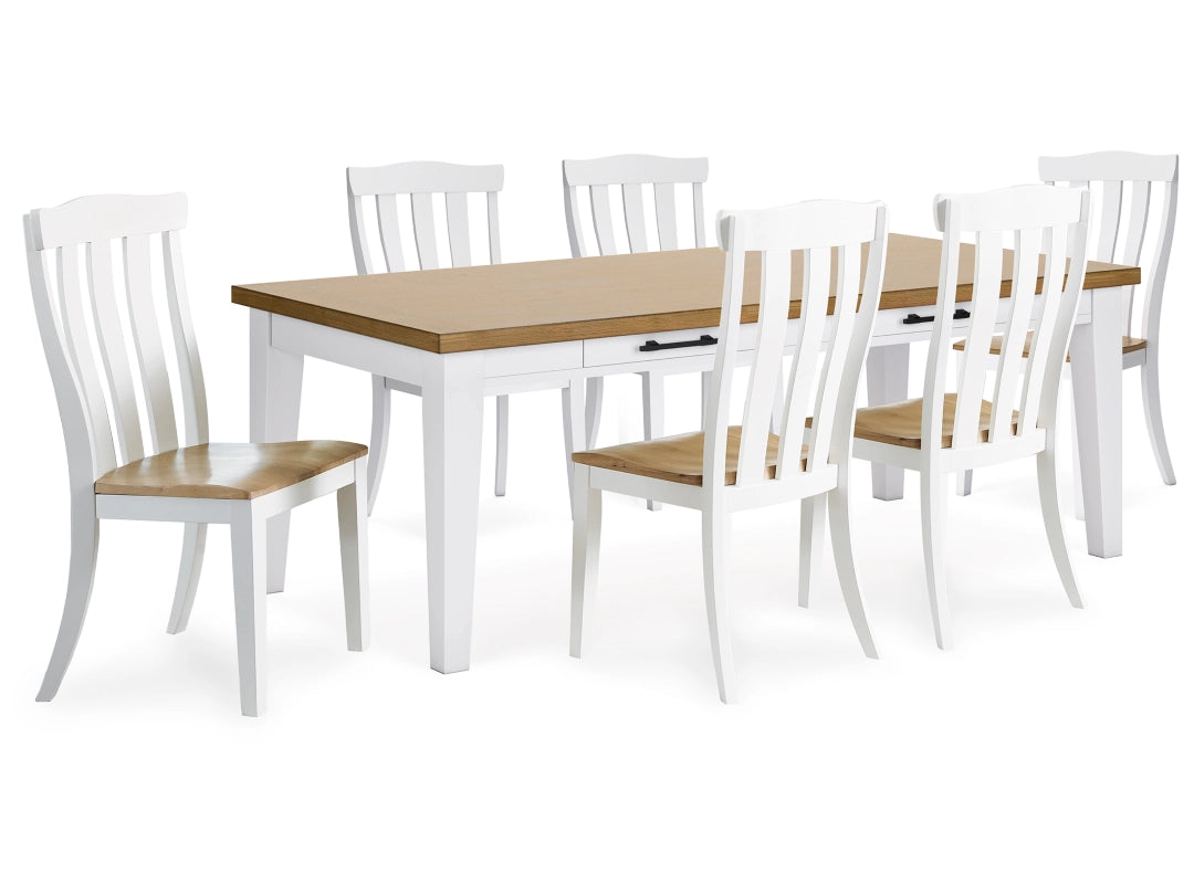 Ashbryn Dining Table and 6 Chairs