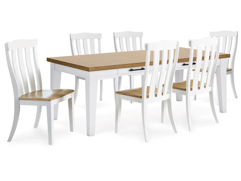 Ashbryn Dining Table and 6 Chairs