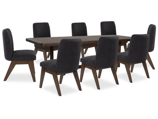 Kendamor Dining Table and 8 Chairs
