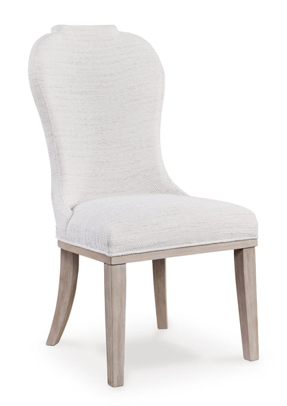 Jorlaina Dining Table and 8 Chairs