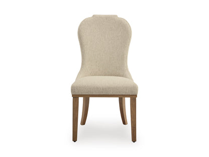 Jorlaina Dining Table and 8 Chairs; Brown