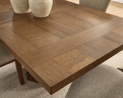 Jorlaina Dining Extension Table; Brown