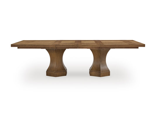 Jorlaina Dining Extension Table; Brown
