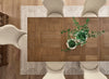 Jorlaina Dining Table and 8 Chairs; Brown