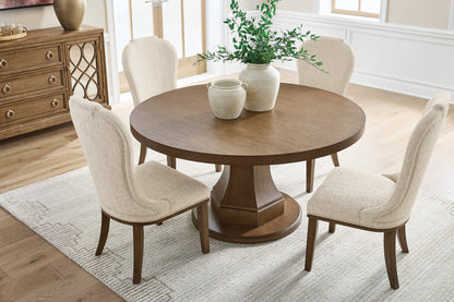 Jorlaina Dining Table and 4 Chairs