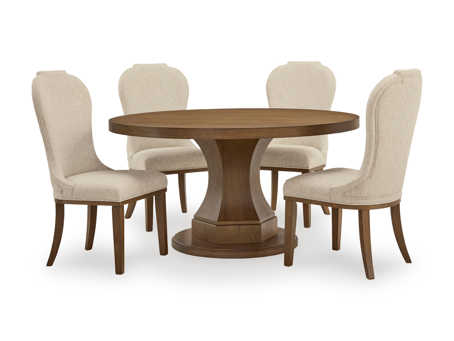 Jorlaina Dining Table and 4 Chairs