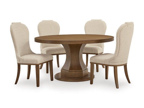 Jorlaina Dining Table and 4 Chairs
