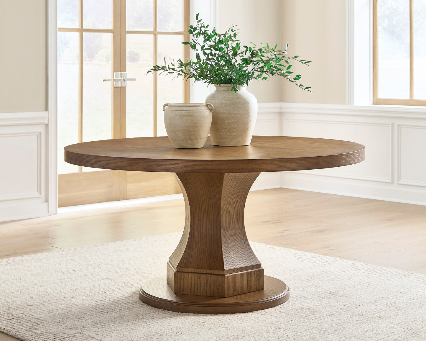 Jorlaina Dining Table and 4 Chairs
