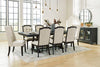 Welltern Dining Table and 8 Chairs