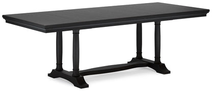 Welltern Dining Table and 8 Chairs