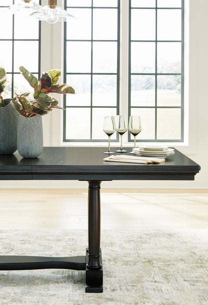 Welltern Dining Table and 8 Chairs