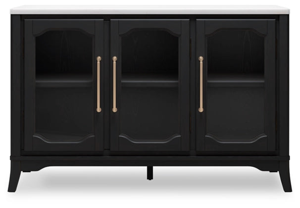 Welltern Dining Room Server; White Black