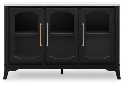 Welltern Dining Room Server; White Black