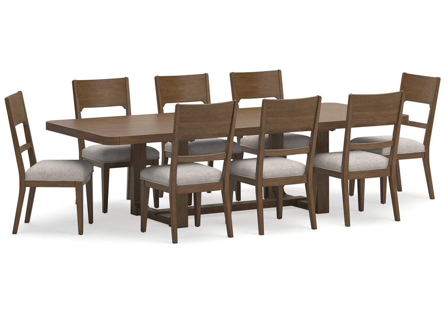 Cabalynn Dining Table With 8 Chairs
