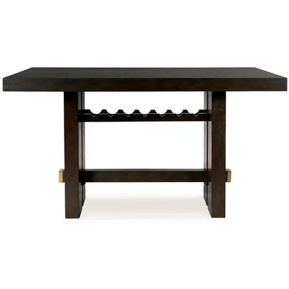 Burkhaus Counter Dining Set with table and Barstools