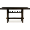 Burkhaus Counter Dining Set with table and Barstools