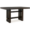 Burkhaus Counter Dining Set with table and Barstools