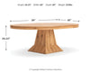 Bracken Dining Extension Table