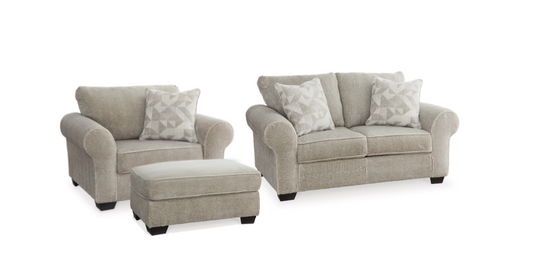 Discota Chair, Loveseat and Ottoman