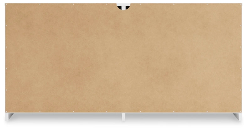 Flannia Six Drawer Chest; White