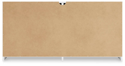 Flannia Six Drawer Chest; White