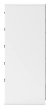 Flannia Six Drawer Chest; White