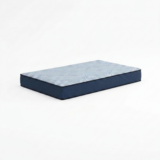 Twin Mattress-Peak 2.0 10 Hybrid; Light Blue (Standard Single Bed)