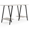 Bayflynn Home Office Sawhorse Desk