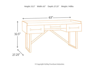 Starmore 63" Home Office Desk
