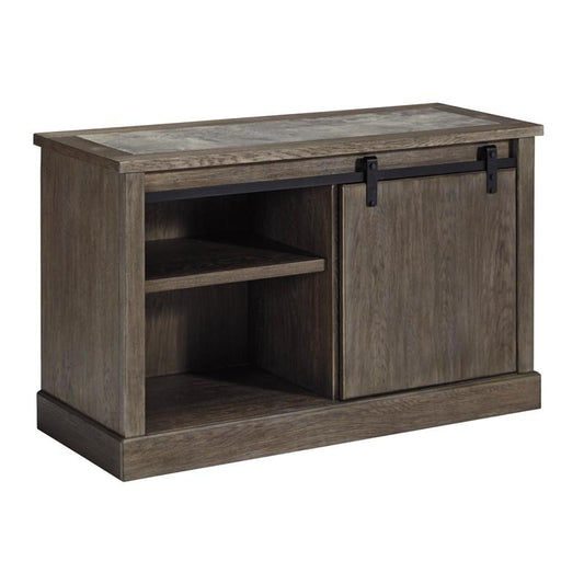 LARGE CREDENZA-LUXENFORD;GRAYISH BROWN