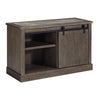 LARGE CREDENZA-LUXENFORD;GRAYISH BROWN