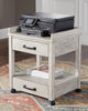 Carynhurst Printer Stand; Whitewash