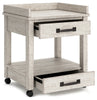 Carynhurst Printer Stand; Whitewash