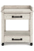 Carynhurst Printer Stand; Whitewash