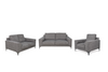 Harrow Pike Sofa, Loveseat and Chair; Pewter