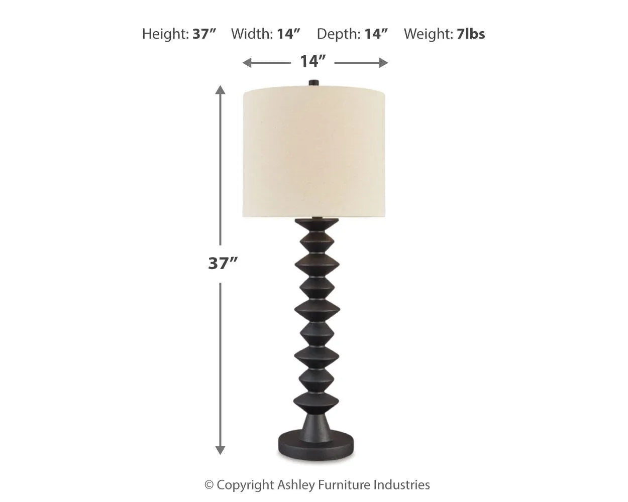 Luanndon Buffet Lamp