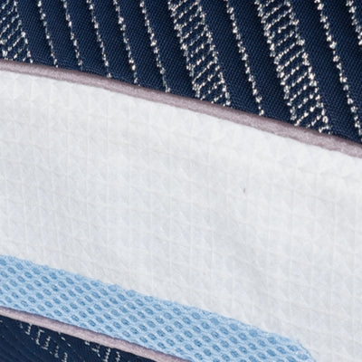 Whitney 14 cm Standard Pillow; Navy Blue