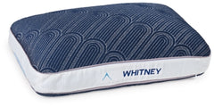 Whitney 11.5 cm Standard Pillow; Navy Blue