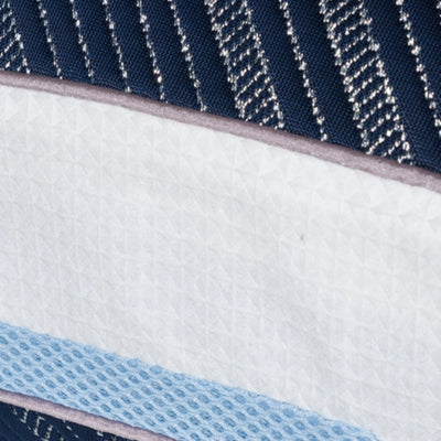 Whitney 11.5 cm Standard Pillow; Navy Blue
