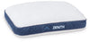 Zenith 14 cm Standard Pillow; White