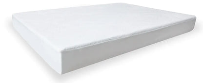 Extra Cooling King Mattress Protector; White