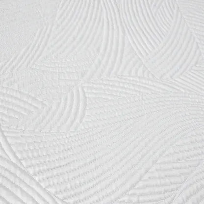 Extra Cooling King Mattress Protector; White