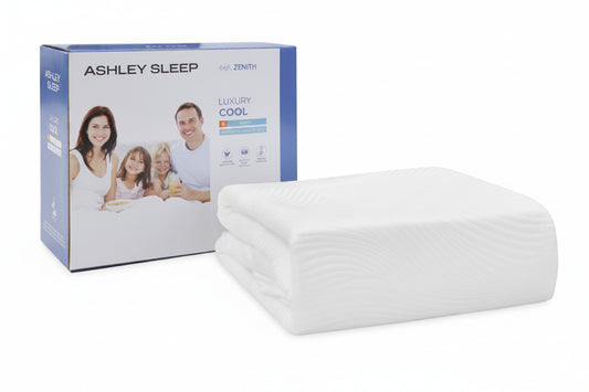 QN MATTRESS PROTECTOR-EXTRA COOLING; WHITE