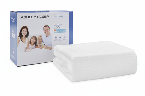 QN MATTRESS PROTECTOR-EXTRA COOLING; WHITE