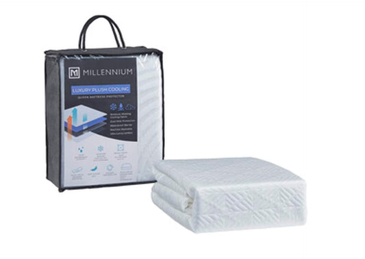 QN MATTRESS PROTECTOR-ADVANCED PROTECTOR;WHITE