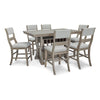 Moreshire Counter Height Dining Table and 6 Barstools