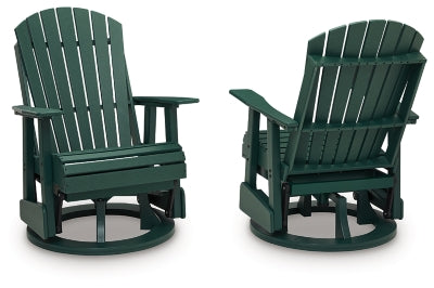 Hyland Wave Outdoor Swivel Glider Chair