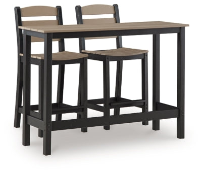 Moondance Outdoor Counter Table and 2 Barstools