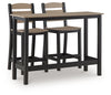 Moondance Outdoor Counter Table and 2 Barstools